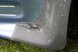 Damaged stone chip protector! Damaged stone chip protector!