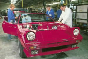TVR Factory floor 