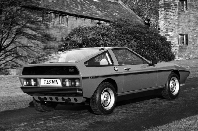 Rear view of the Tasmin is as good as it gets...